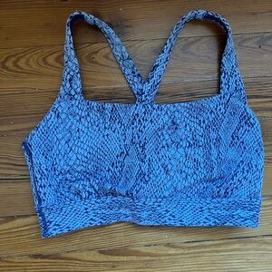 All in Motion Purple and Blue Sports Bra